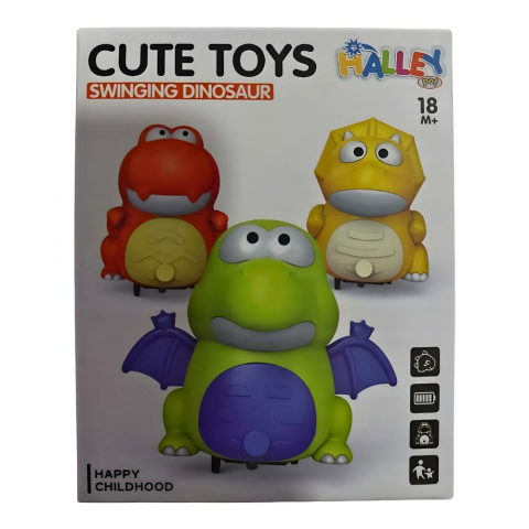 Ejderha Dinozor Pilli Sallanan