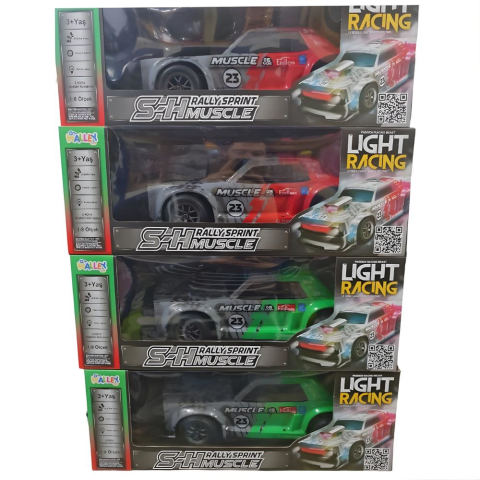 1:8 Uzaktan Kumandalı Araba 2.4Ghz Işıklı Full Fonksiyonlu Şarjlı