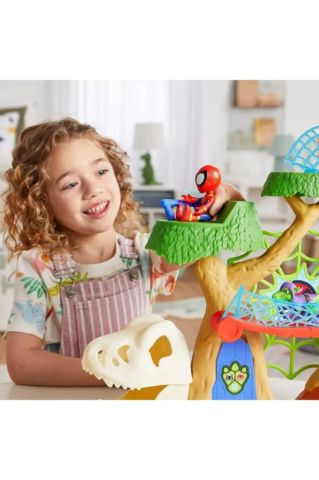 Spidey ve Muhteşem Arkadaşları Dino Ağacı Ev Oyun Seti