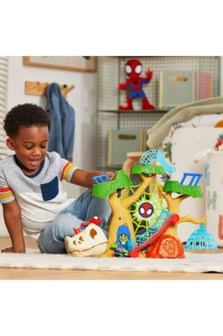 Spidey ve Muhteşem Arkadaşları Dino Ağacı Ev Oyun Seti