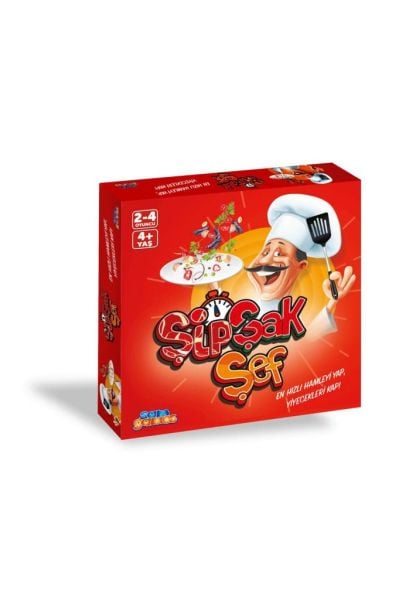 Şip Şak Şef Eğitici Eğlenceli Kutu Oyunu