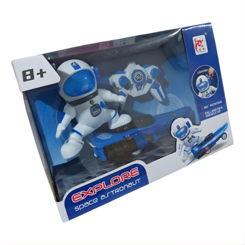 Kumandalı Scooterlı Robot Astronot