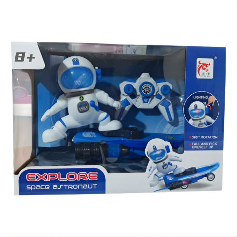 Kumandalı Scooterlı Robot Astronot