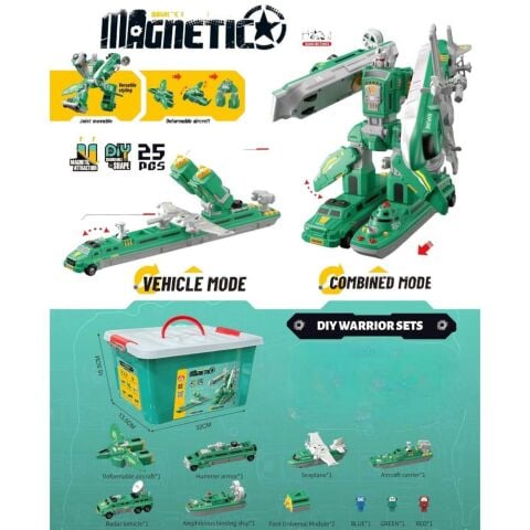 Mıknatıslı Savaş Set Kutulu 12