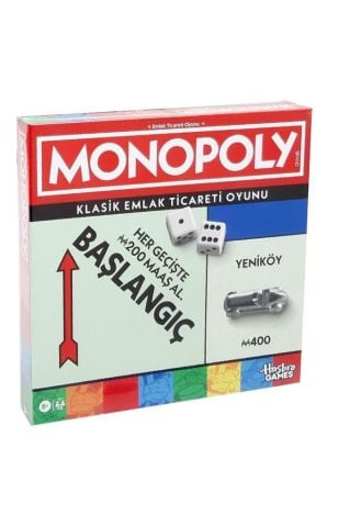 Monopoly Klasik Kutu Oyunu 8+