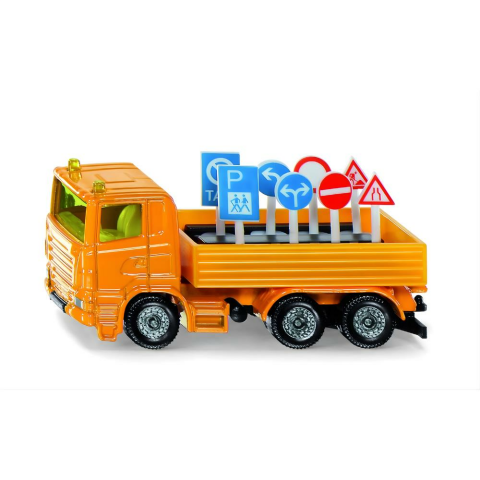 Trafik İşareti Taşıma Kamyonu