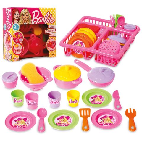 Barbie Bulaşık Set