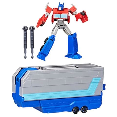 Transformers EarthSpark Optimus Prime Battle Oyun Seti