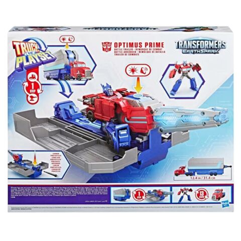 Transformers EarthSpark Optimus Prime Battle Oyun Seti