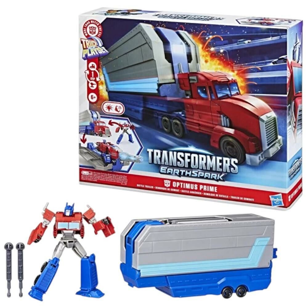 Transformers EarthSpark Optimus Prime Battle Oyun Seti
