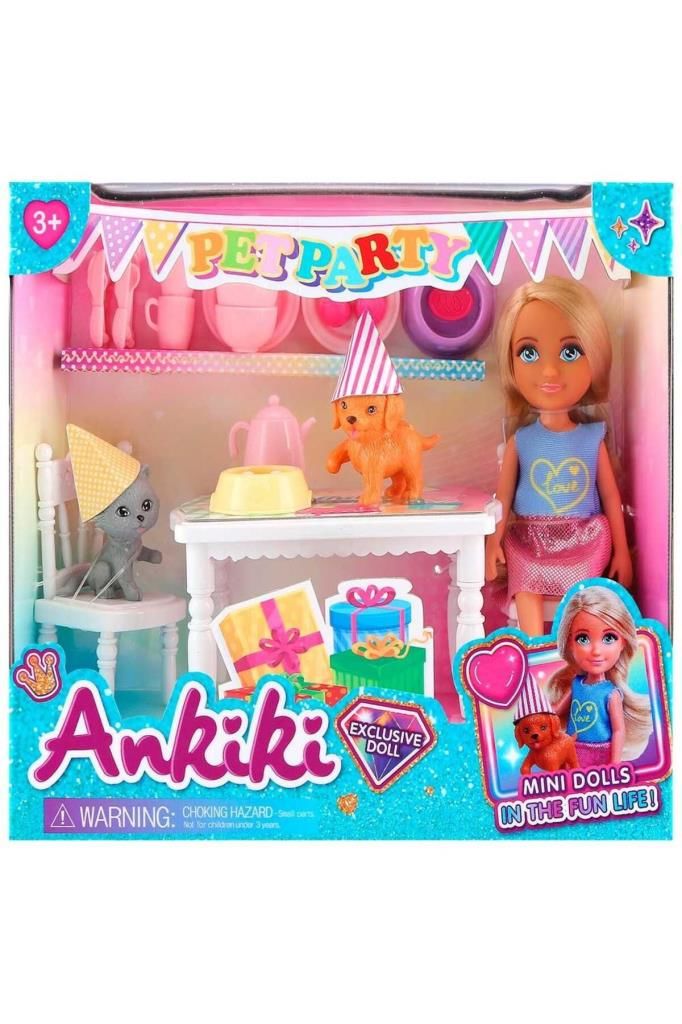 Ankiki Bebek Kedi Köpek Parti Seti