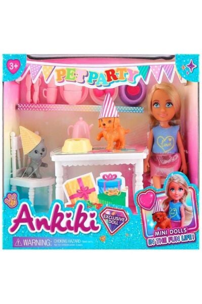 Ankiki Bebek Kedi Köpek Parti Seti