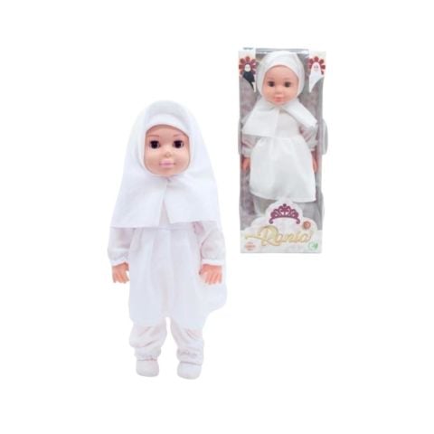 Tesettürlü Rania 45 cm Oyuncak Et Bebek