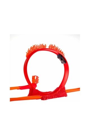 Hot Wheels Track Builder Alev Temalı Akrobasi Seti-hmc04