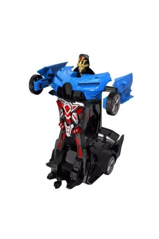 Kumandalı Robota Dönüşen Şarjlı 1/18 Bugatti Araba
