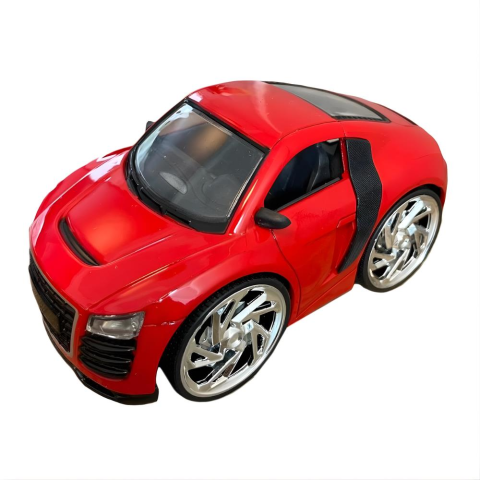 Metal Sürtmeli Işıklı Sesli Araba