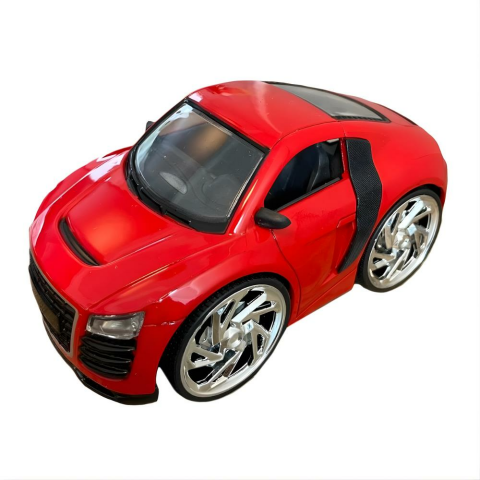 Metal Sürtmeli Işıklı Sesli Araba