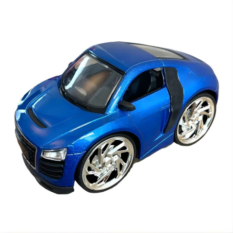 Metal Sürtmeli Işıklı Sesli Araba