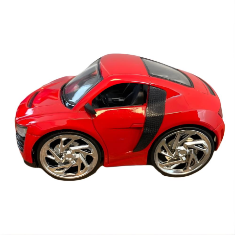 Metal Sürtmeli Işıklı Sesli Araba