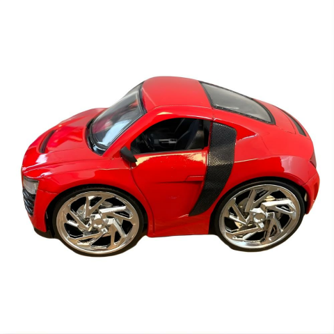 Metal Sürtmeli Işıklı Sesli Araba