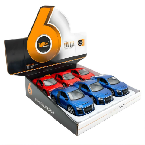 Metal Sürtmeli Işıklı Sesli Araba