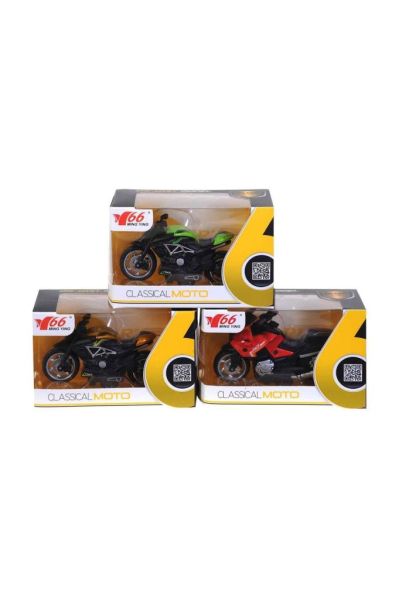 1:16 Metal Motorsiklet