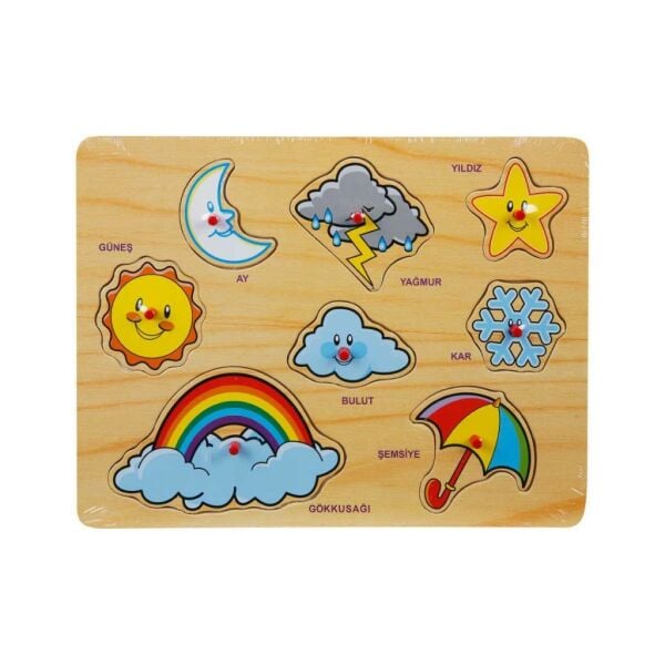 Ahşap Mevsimler Puzzle