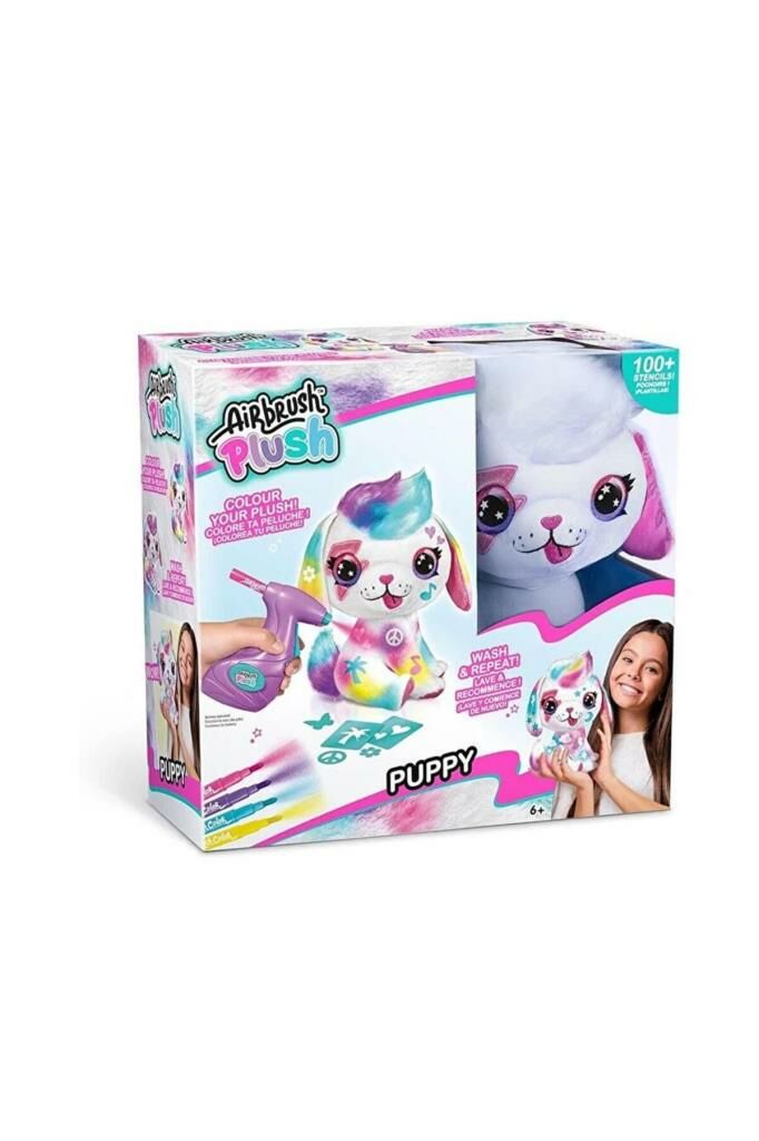Airbrush Plush Peluş Puppy