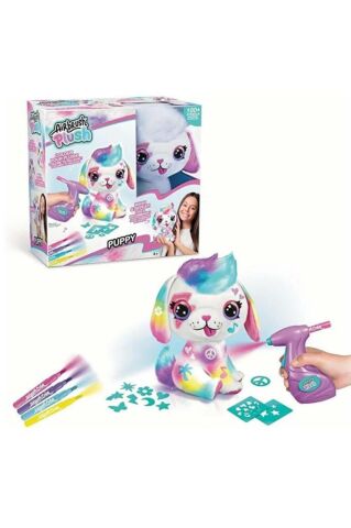 Airbrush Plush Peluş Puppy