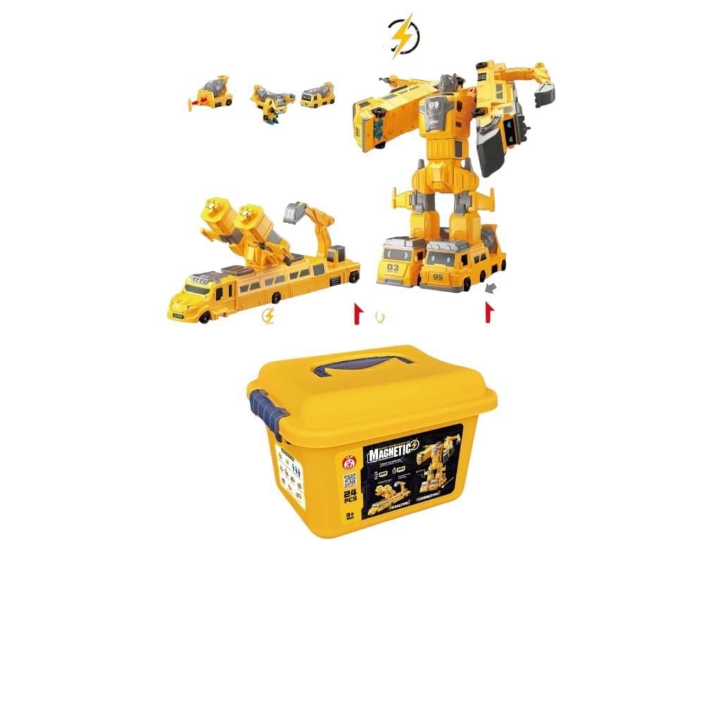Mıknatıslı Transformers Araba