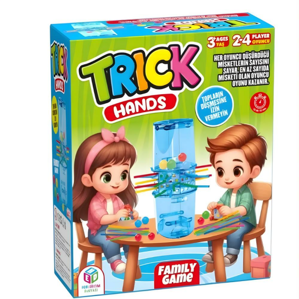Tricks Hands Family Game Kutu Oyunu