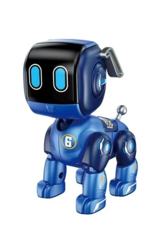 Sesli Ve Işıklı Dokunmatik Robot Köpek