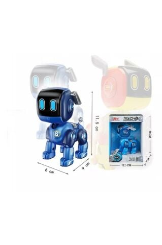 Sesli Ve Işıklı Dokunmatik Robot Köpek