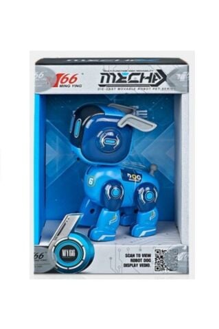 Sesli Ve Işıklı Dokunmatik Robot Köpek