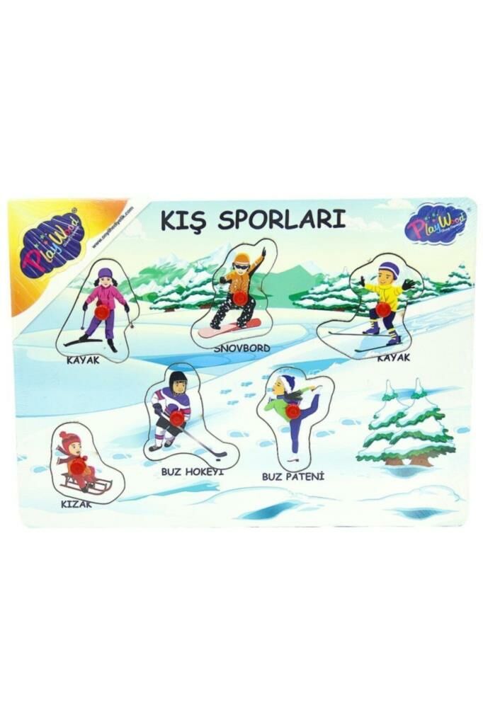 Ahşap Tutmalı Sporlar Puzzle