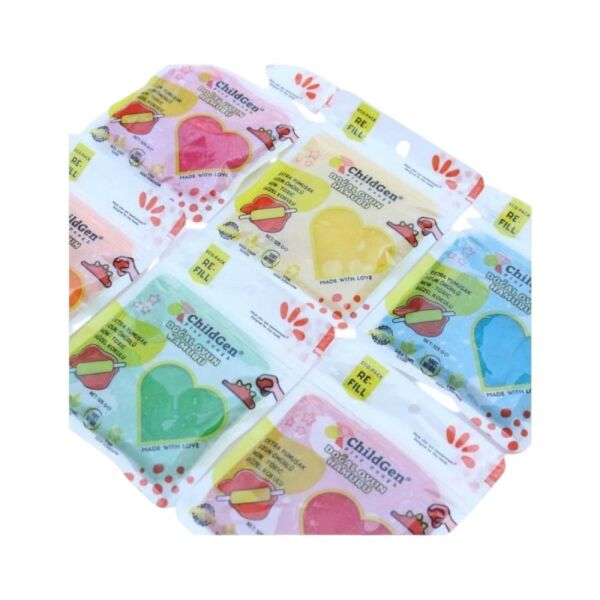 ChildGen Play Dough Childgen Re-fill Ecopack - 6'lı Set