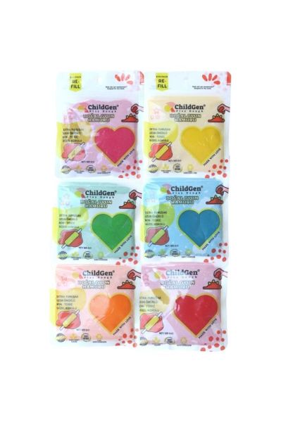 ChildGen Play Dough Childgen Re-fill Ecopack - 6lı Set