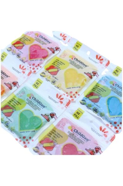 ChildGen Play Dough Childgen Re-fill Ecopack - 6'lı Set
