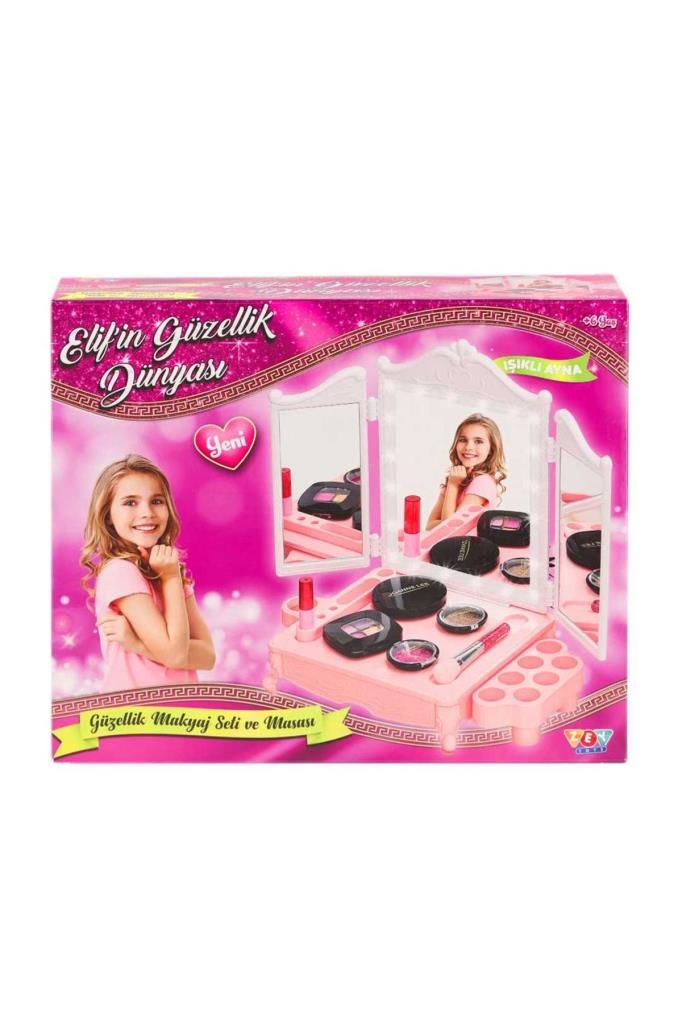 Elif'in Güzellik Dünyası Işıklı Ayna Makyaj Seti +6