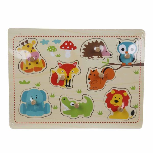 Ahşap Bultak Orman Hayvanları