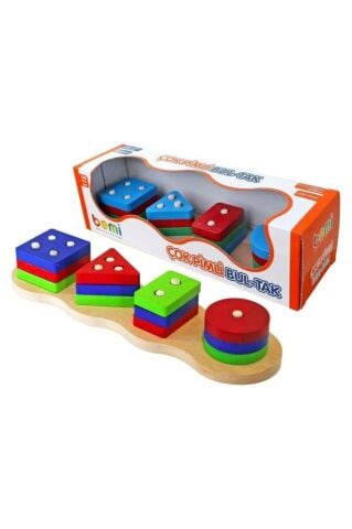 Bemi Renkli Geometrik Bul-Tak