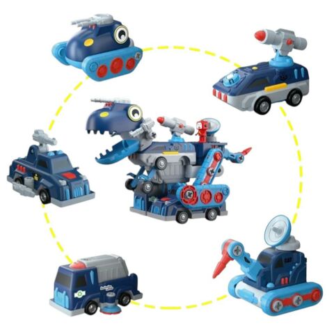 Mıknatıslı Dinazor Araba Kutulu