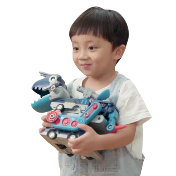 Mıknatıslı Dinazor Araba Kutulu