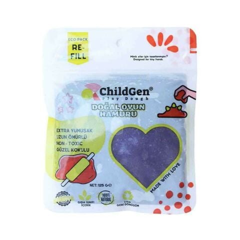 Poşet Hamur 125 Gr Mor