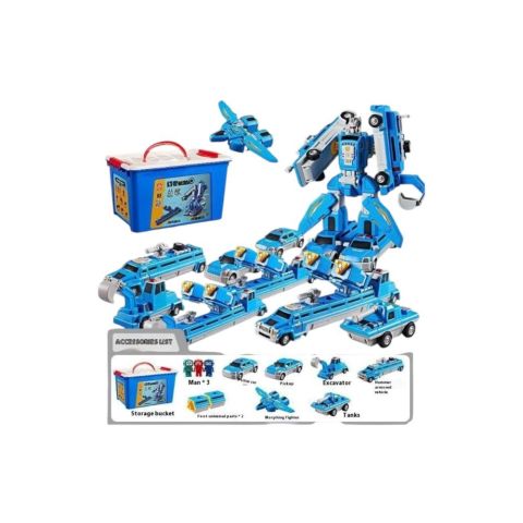 Mıknatıslı Transformers Polis 12'li Stand