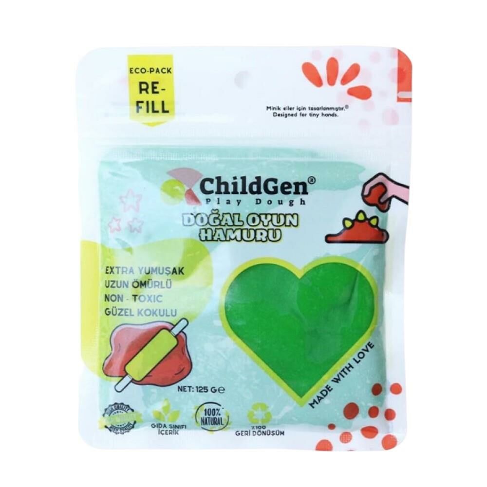 Poşet Hamur 125 Gr Yeşil