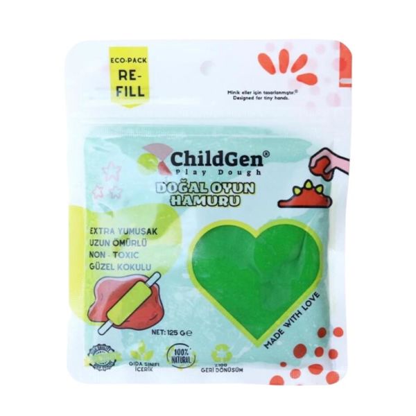 Poşet Hamur 125 Gr Yeşil