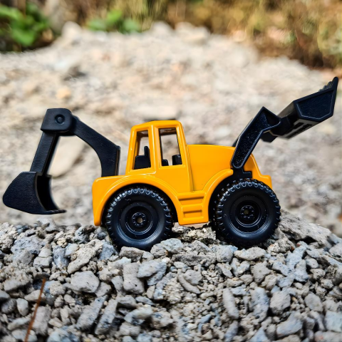 Ekskavatörlü Yükleyici