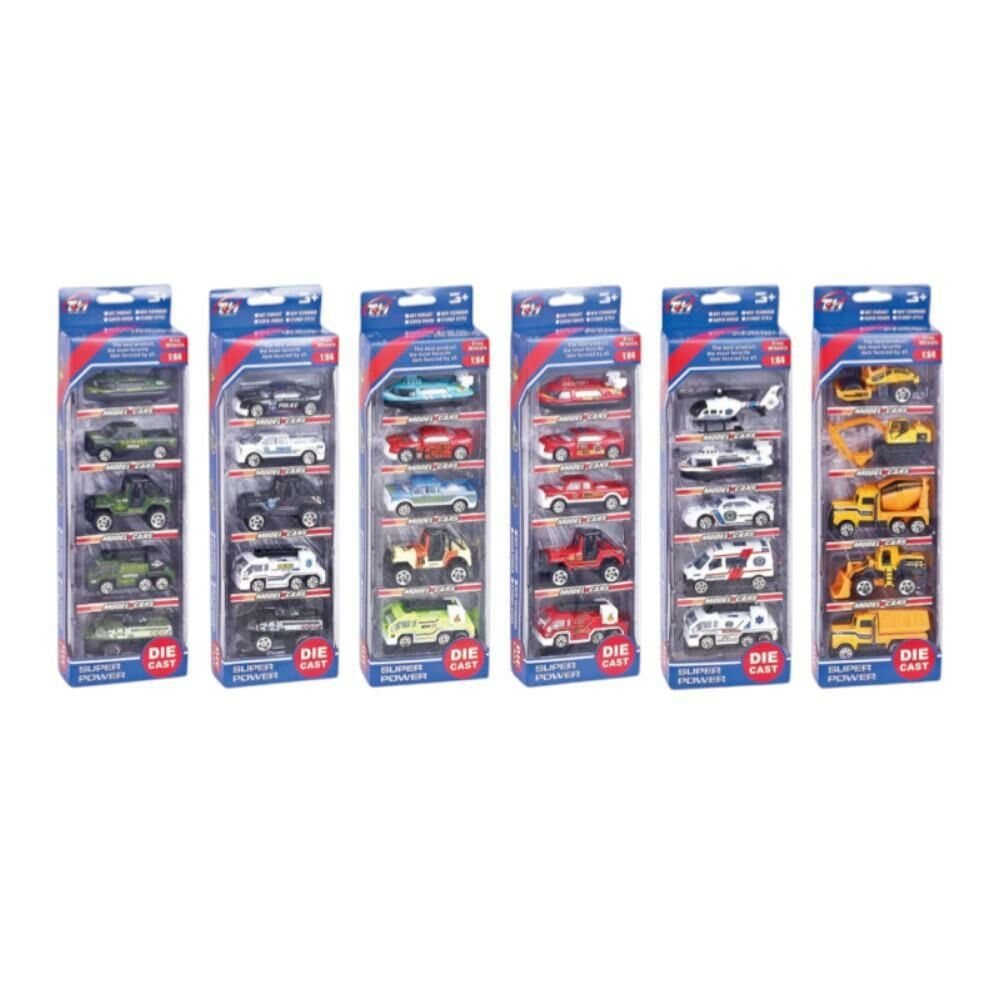 Araba Setleri 5'li Kutuda 72'li