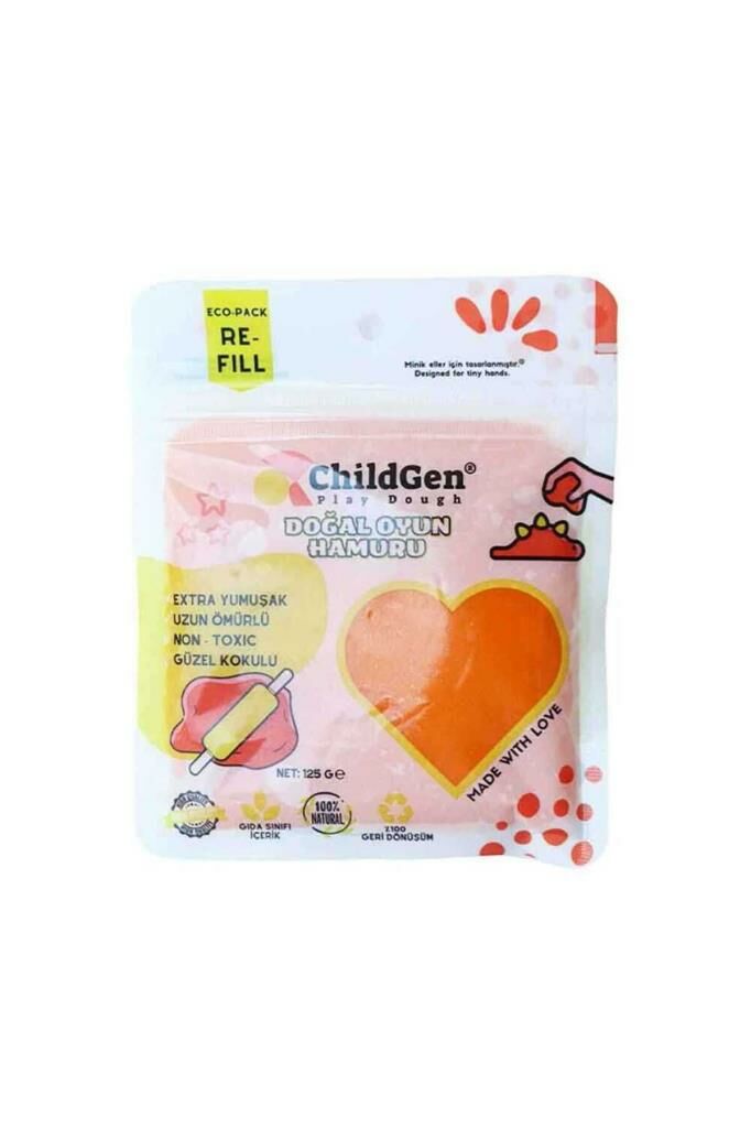 ChildGen Poşet Hamur - 125 Gr Turuncu